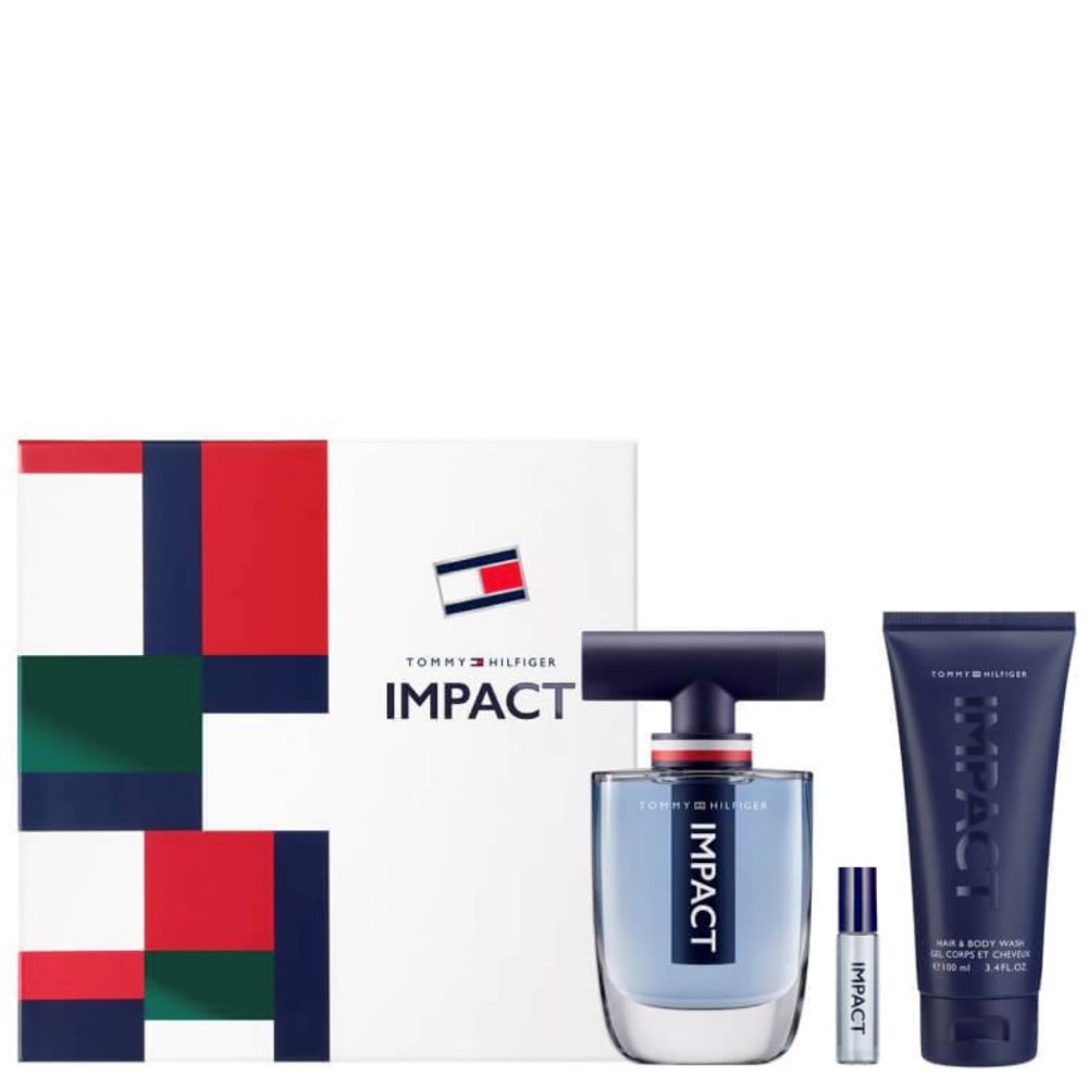 Tommy Hilfiger Tommy Impact EDT 100ml Gift Set - thefragrancecounter.co.uk