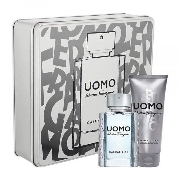 Salvatore Ferragamo Uomo Casual Life EDT 50ml Gift Set