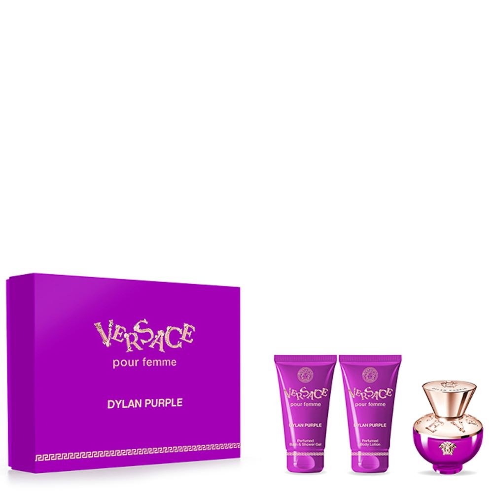 Versace Dylan Purple EDP 50ml Gift Set thefragrancecounter