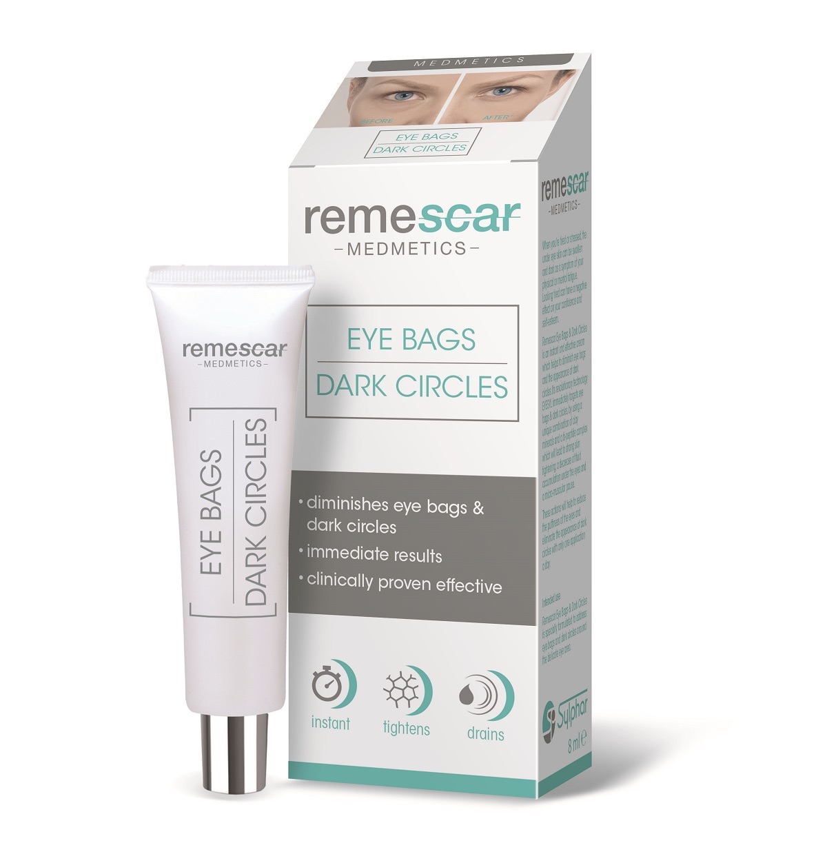 Remescar Eye Bags & Dark Circles 8ml thefragrancecounter.co.uk