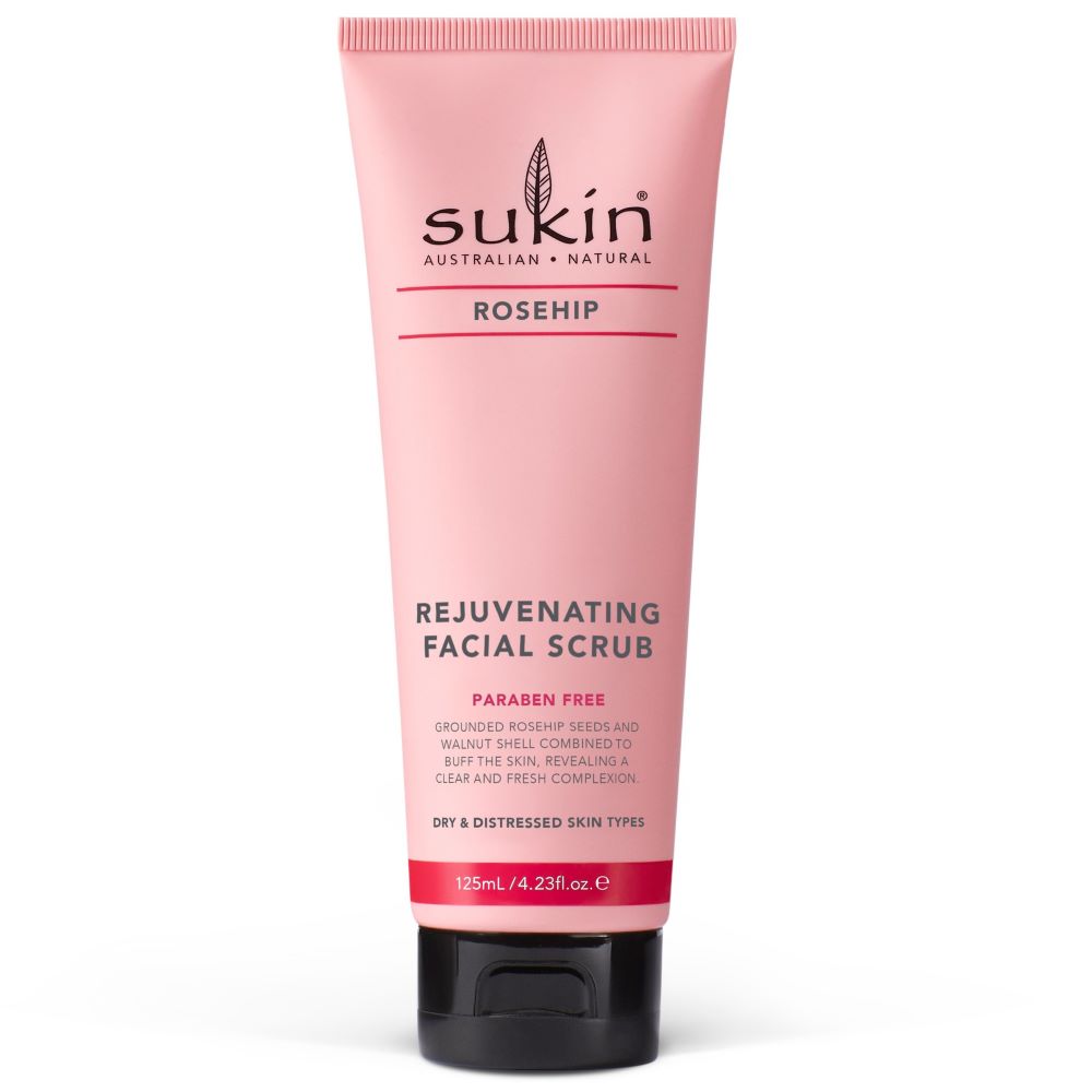 Sukin Rose Hip Rejouvenating Facial Scrub 125ml