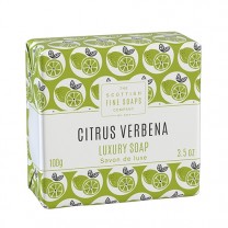 Scottish Fine Soaps Citrus Verbena Luxury Soap Bar 100g Wrapped