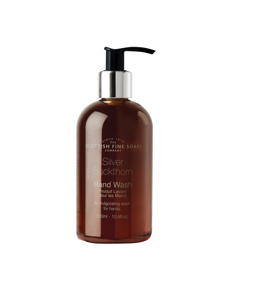 Scottish Fine Soaps Silver Buckthorn Hand Wash 300ml Pump Bottle