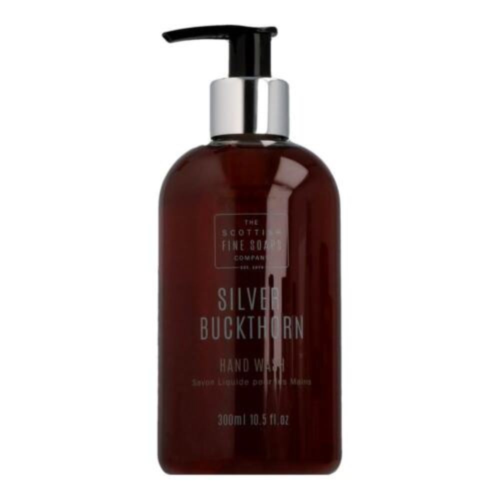 Scottish Fine Soaps Silver Buckthorn Hand Wash 300ml Pump Bottle