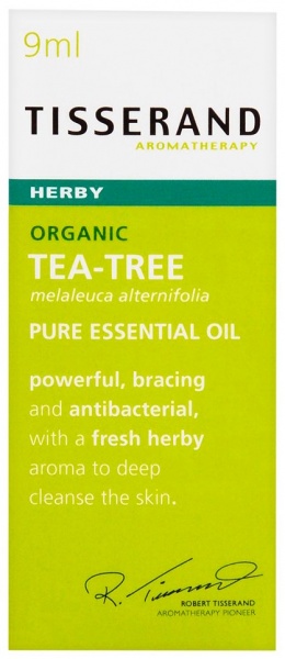 Tisserand Aromatherapy Tea Tree Organic Essential Oil 9ml