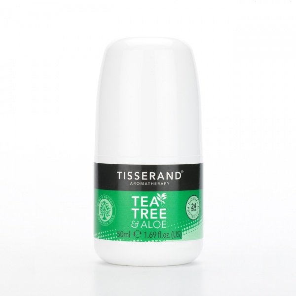 Tisserand Aromatherapy Tea Tree & Aloe 24 Hour Deodorant 50ml