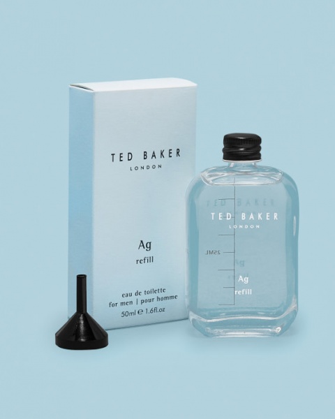 Ted Baker Ag Silver Eau de Toilette 50ml Travel Tonic Refill